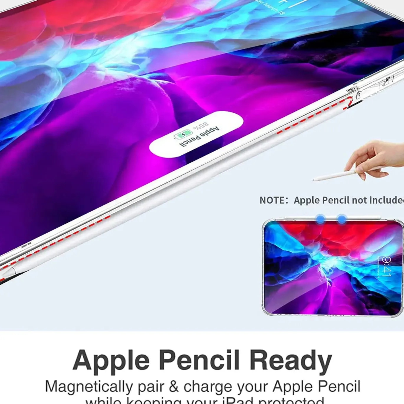 11" iPad Pro (3. Gen.) - Tablet Hülle klar & stoßfest