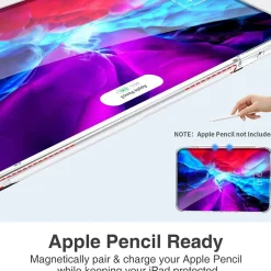 12,9" iPad Pro (3.–5. Gen.) - Tablet Hülle klar & stoßfest