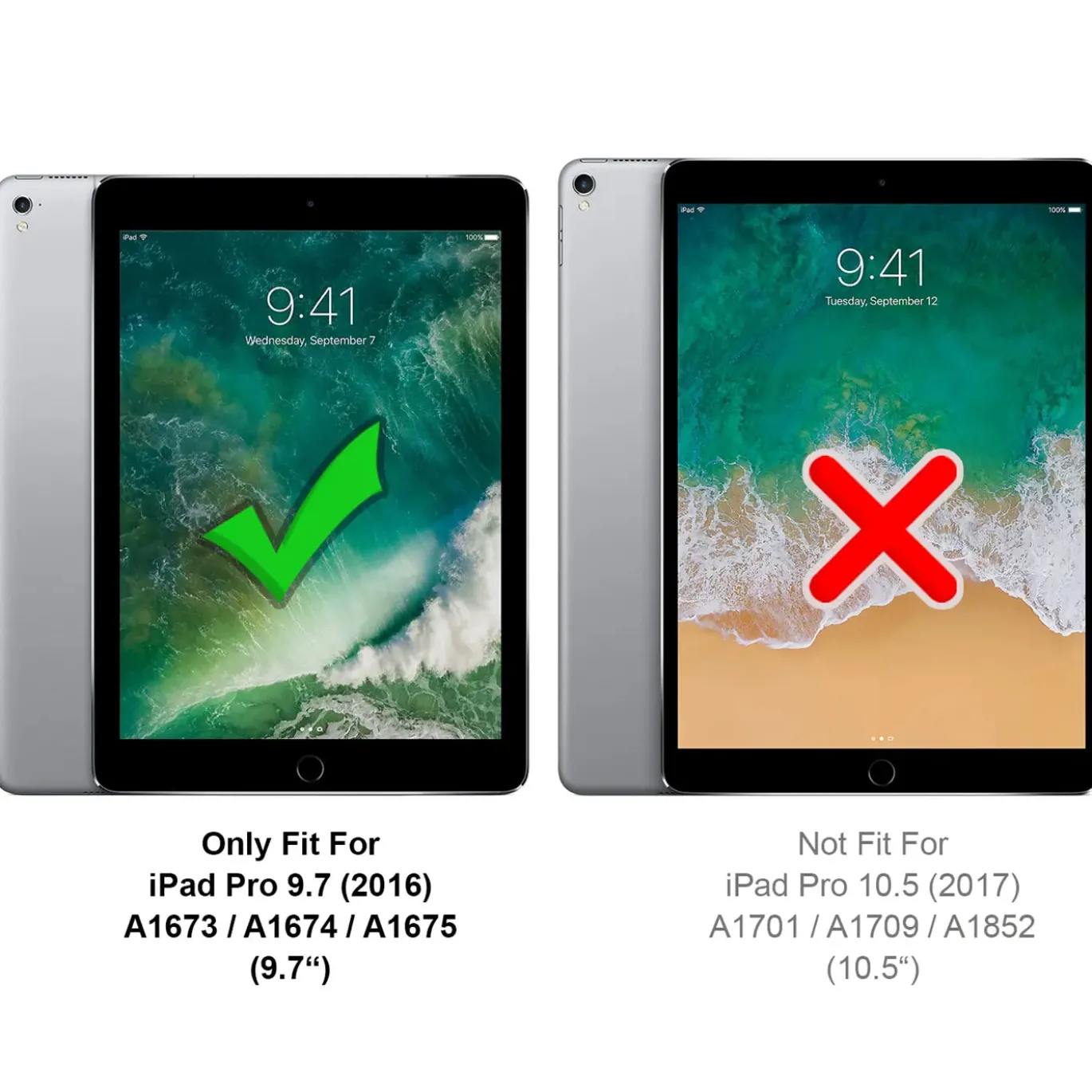 9,7" iPad Pro - Outdoor Tablet Hülle mit Ständer