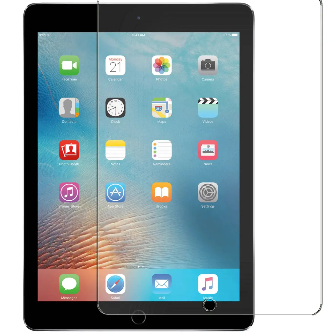 9,7" iPad Pro - Panzerglas gehärtet für Display