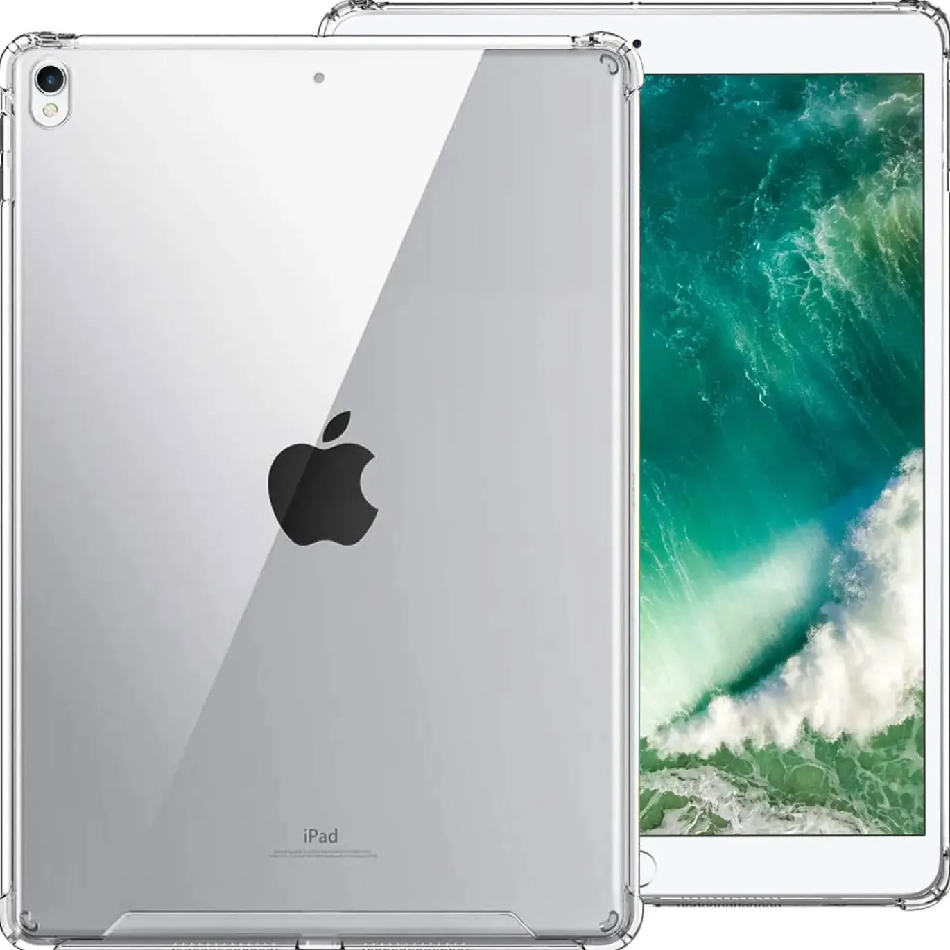10,5" iPad Pro - Tablet Hülle klar & stoßfest