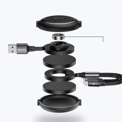 Baseus USB Kabel - CAMLT-JH01 - 3in1 - Schwarz