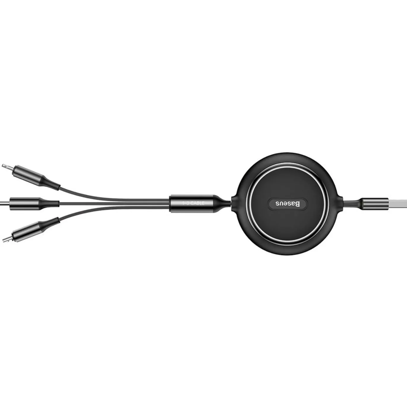 Baseus USB Kabel - CAMLT-JH01 - 3in1 - Schwarz