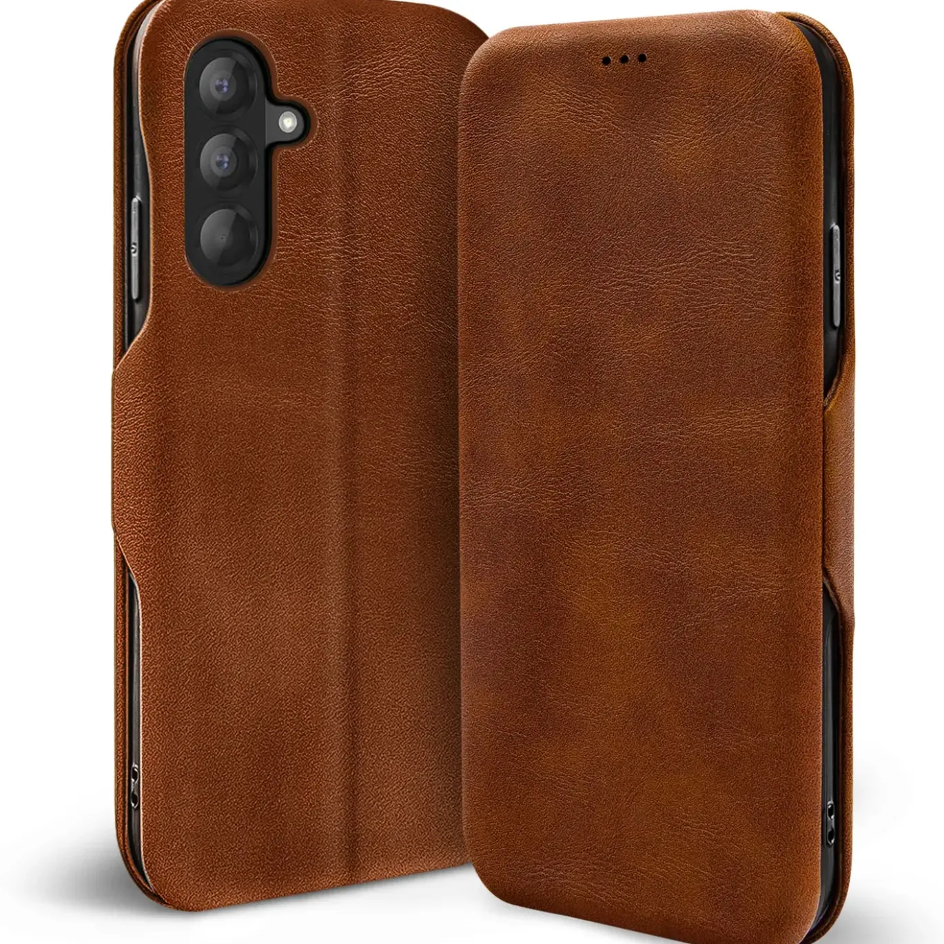 Business Flipcase für Samsung Galaxy A27 5G - Elegante Klapphülle mit Kartenfach