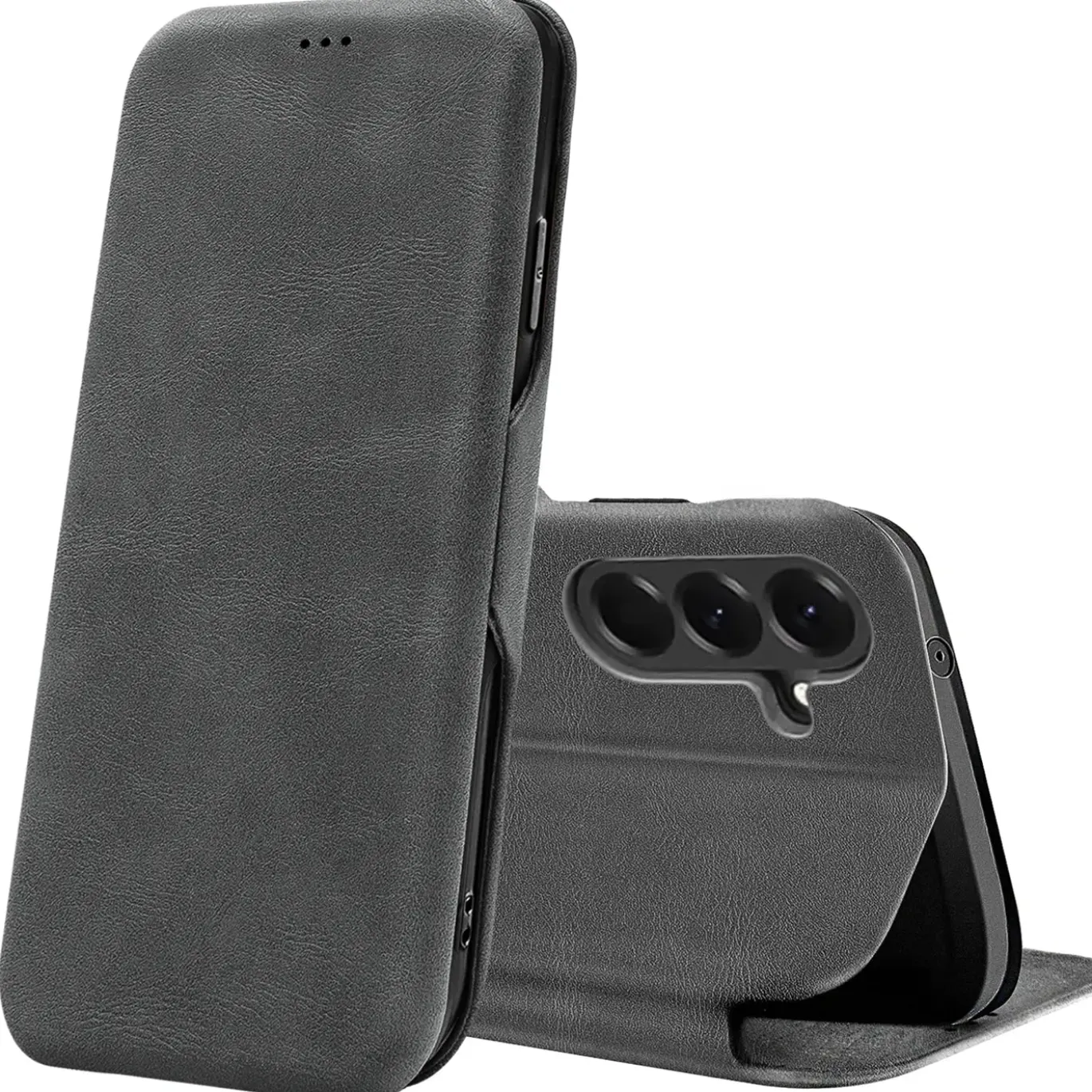 Business Flipcase für Samsung Galaxy A27 5G - Elegante Klapphülle mit Kartenfach