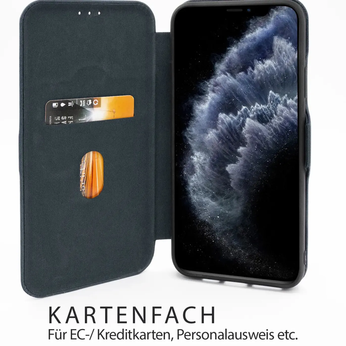 Business Flipcase für Samsung Galaxy A27 5G - Elegante Klapphülle mit Kartenfach