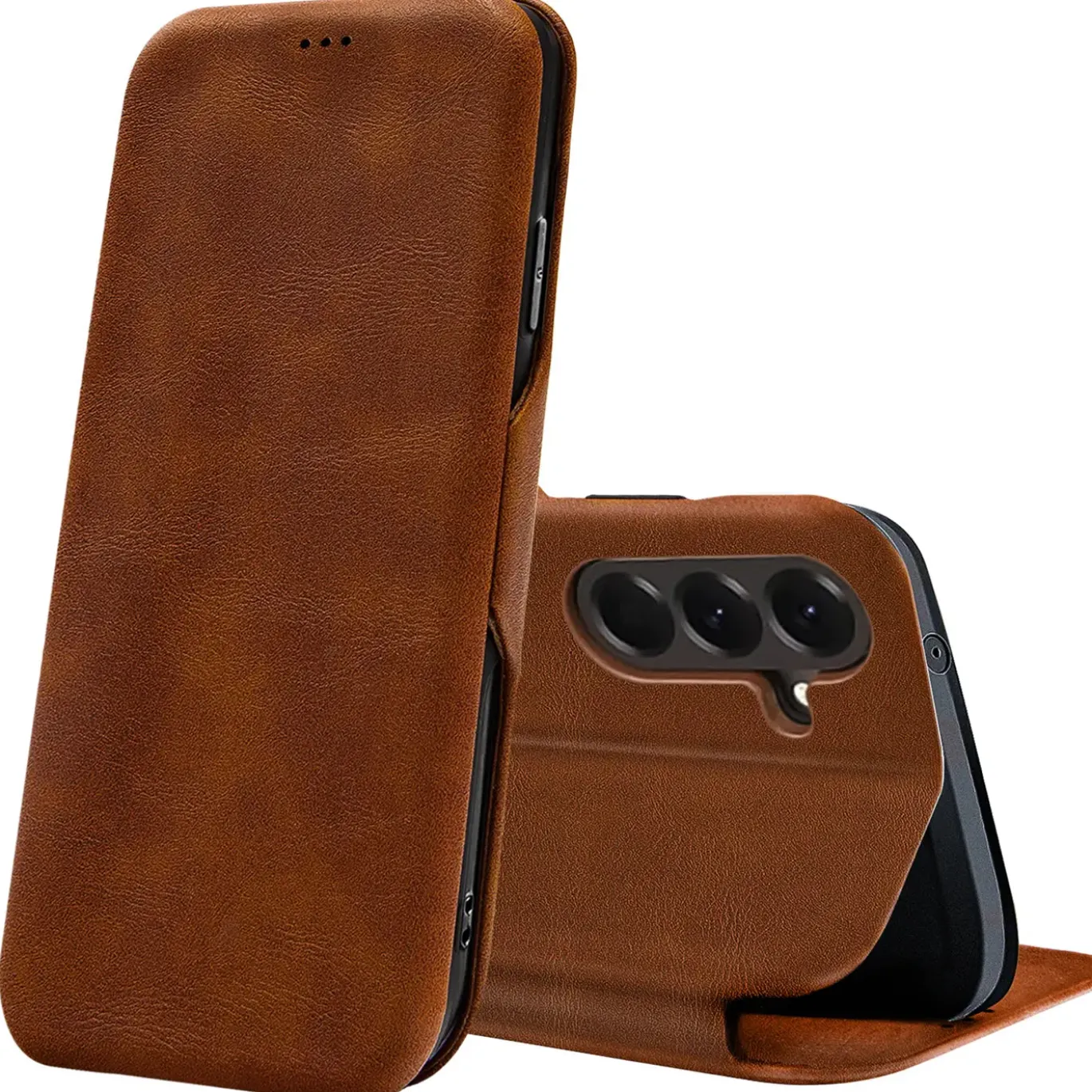 Business Flipcase für Samsung Galaxy A27 5G - Elegante Klapphülle mit Kartenfach