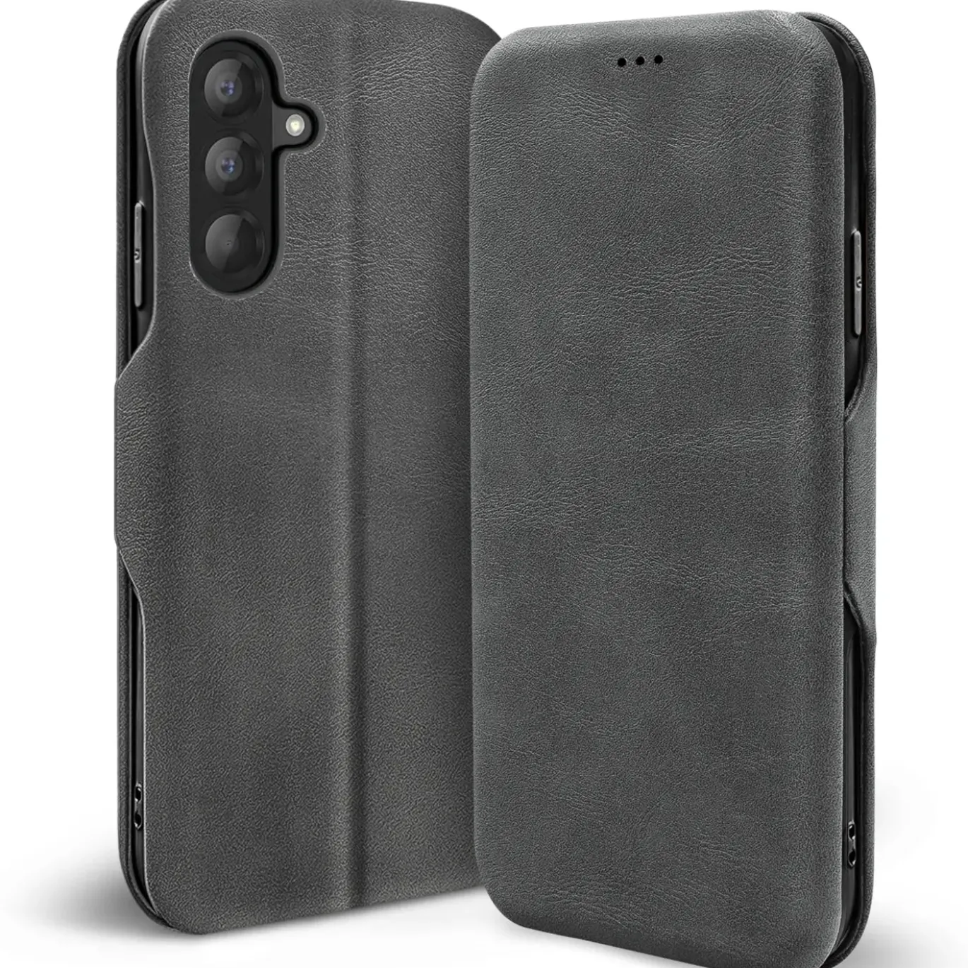 Business Flipcase für Samsung Galaxy A57 5G - Elegante Klapphülle mit Kartenfach