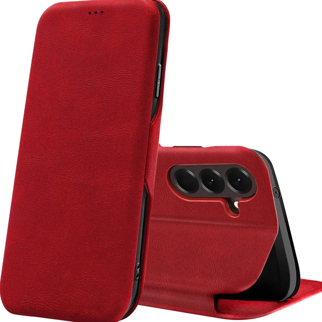 Business Flipcase für Samsung Galaxy A57 5G - Elegante Klapphülle mit Kartenfach
