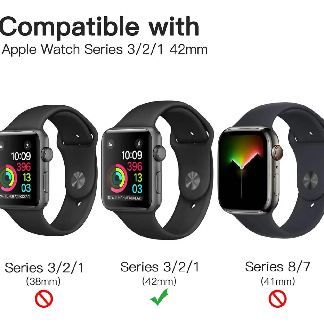 2er Set Schutzfolien - Apple Watch