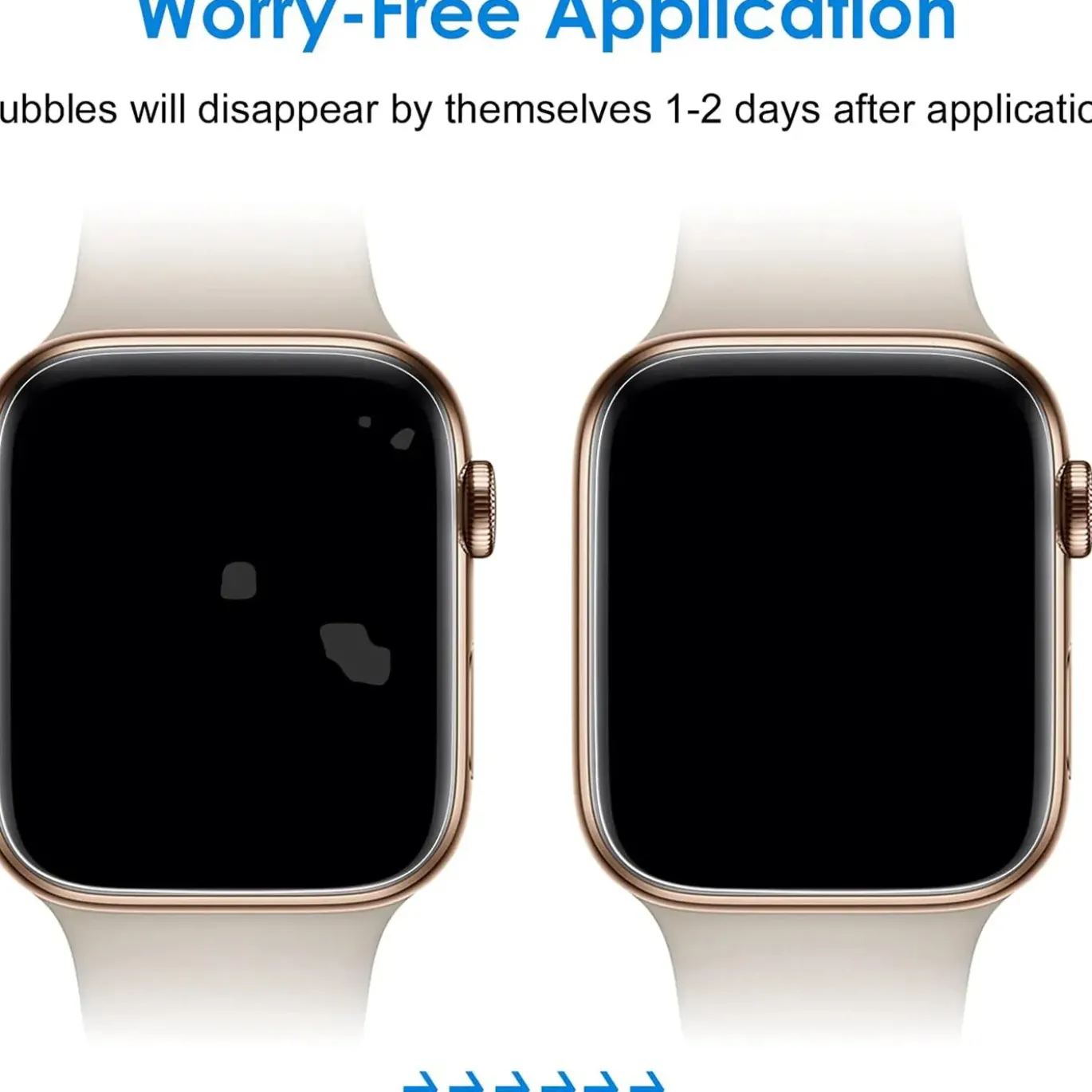 2er Set Schutzfolien - Apple Watch
