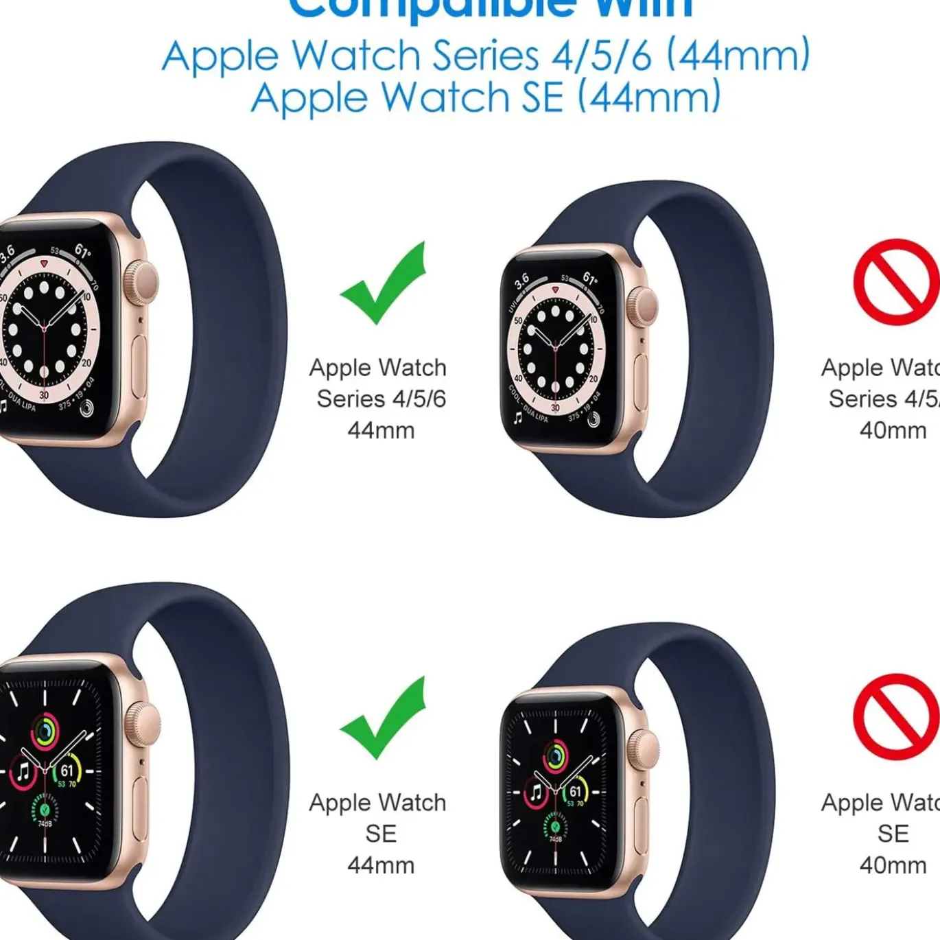 2er Set Schutzfolien - Apple Watch