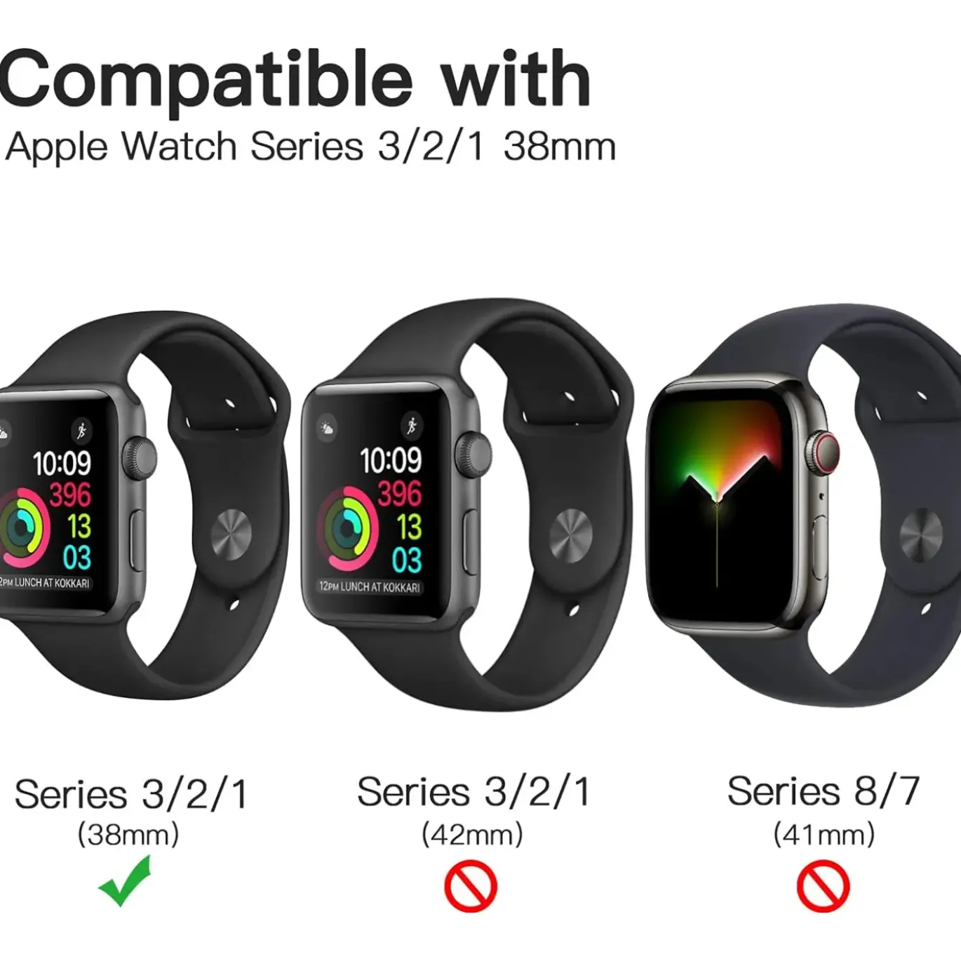 2er Set Schutzfolien - Apple Watch