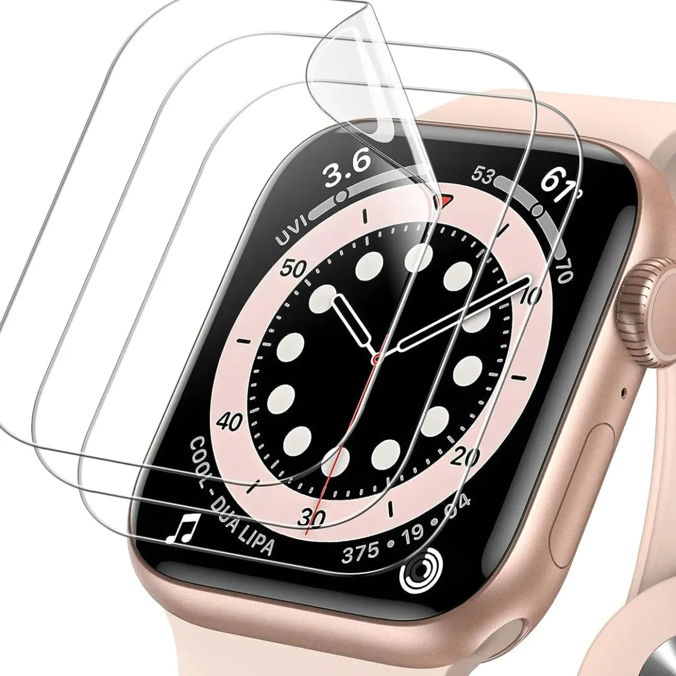 2er Set Schutzfolien - Apple Watch