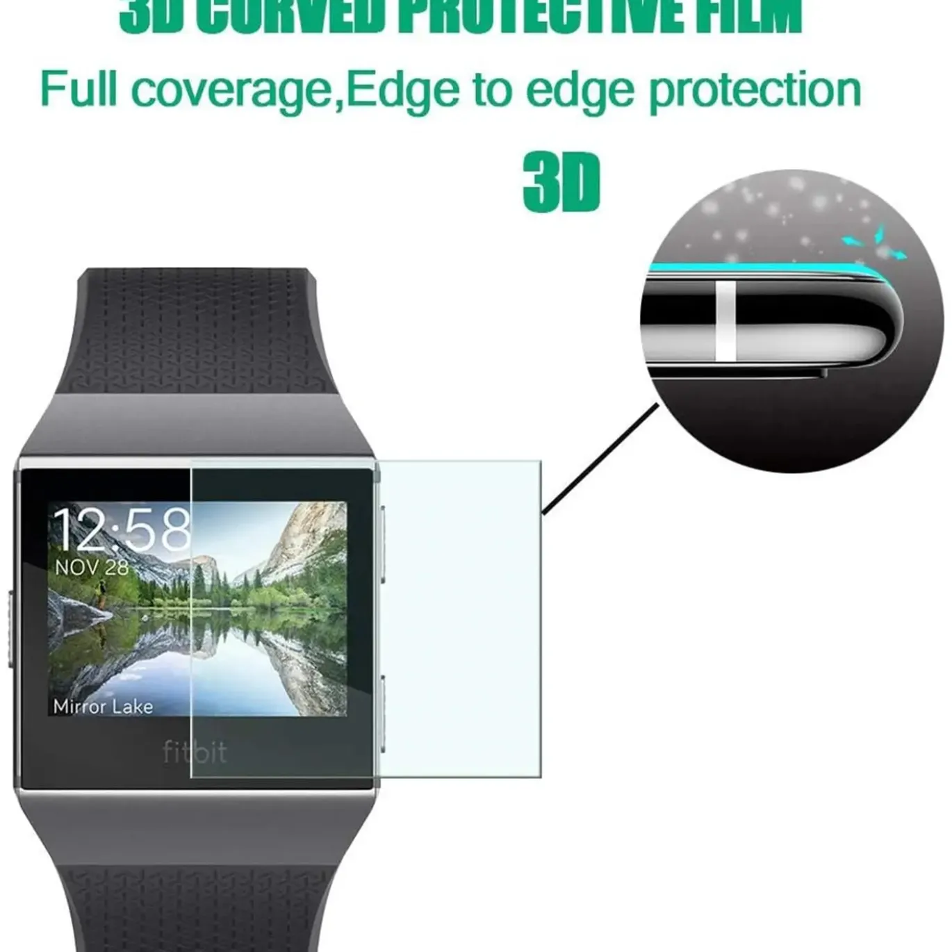 6er Set Schutzfolien - Fitbit