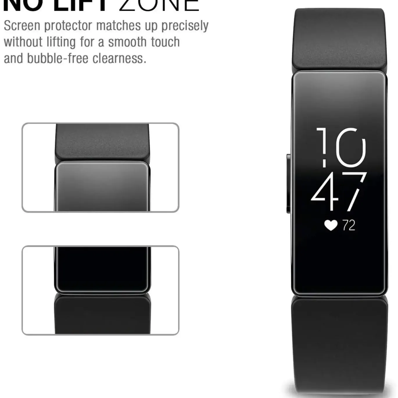 6er Set Schutzfolien - Fitbit
