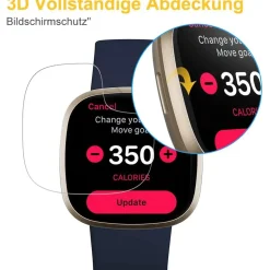 6er Set Schutzfolien - Fitbit