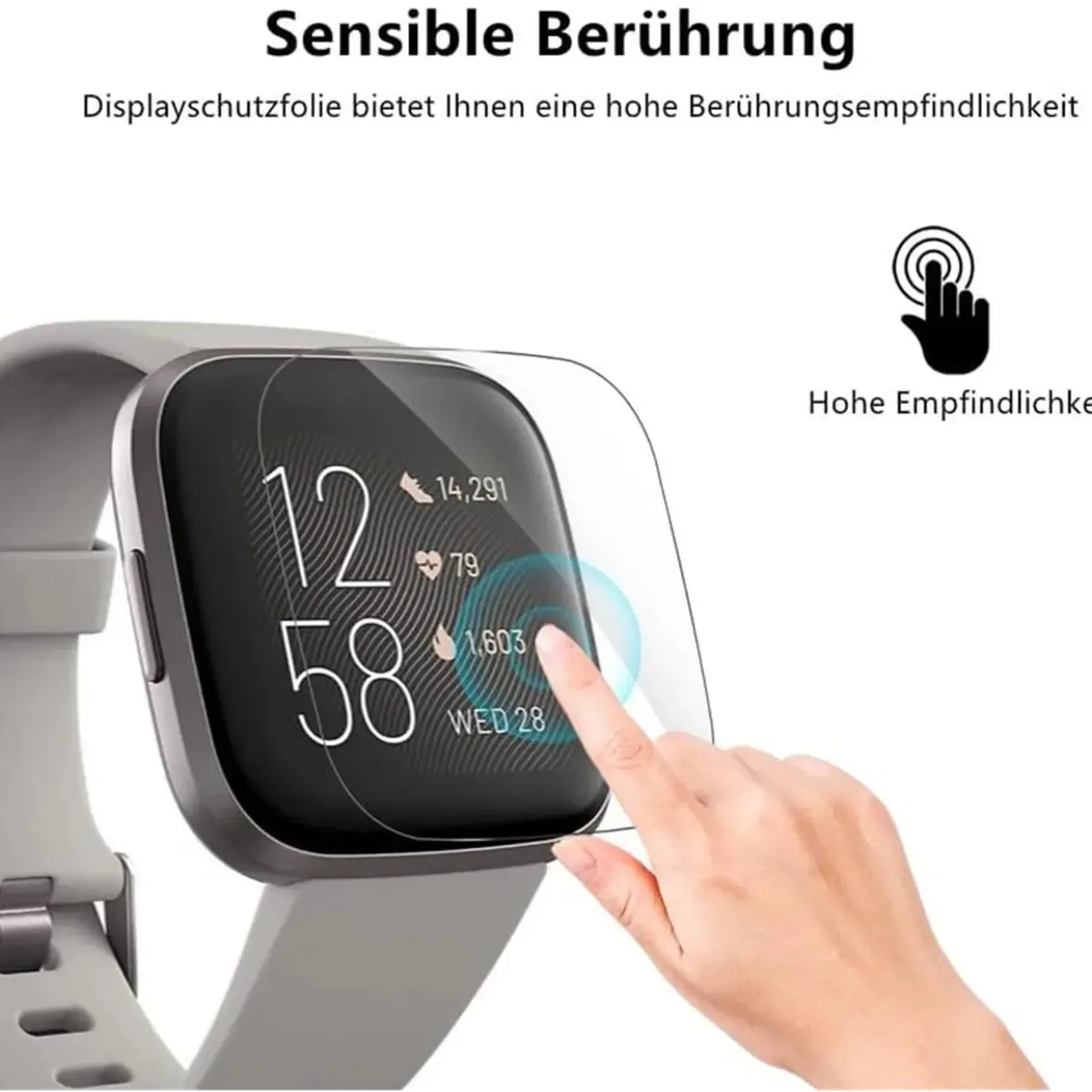 6er Set Schutzfolien - Fitbit