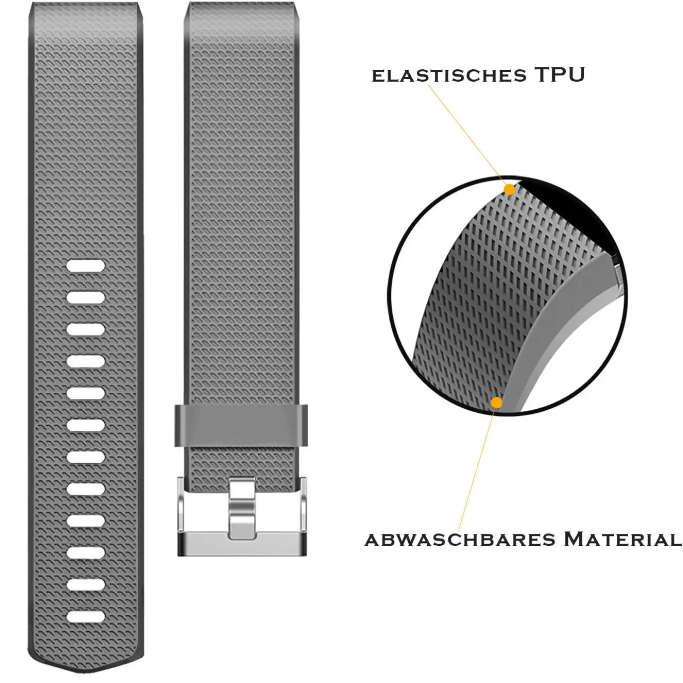 Fitbit Charge 2 - Armband aus Silikon