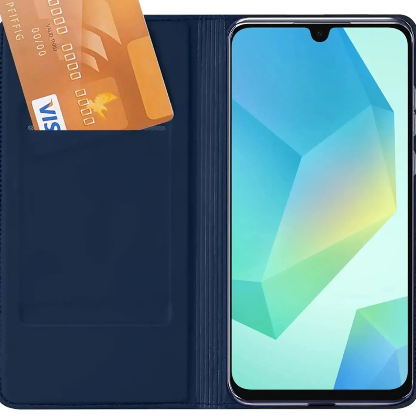 Flip-Klapphülle für Samsung Galaxy A27 5G - Case mit Kartenfach & Aufstellfunktion