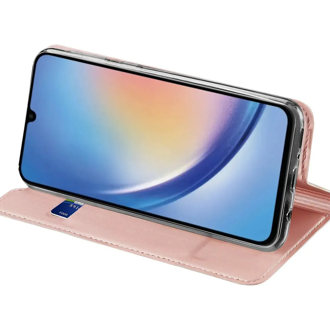 Flip-Klapphülle für Samsung Galaxy A27 5G - Case mit Kartenfach & Aufstellfunktion