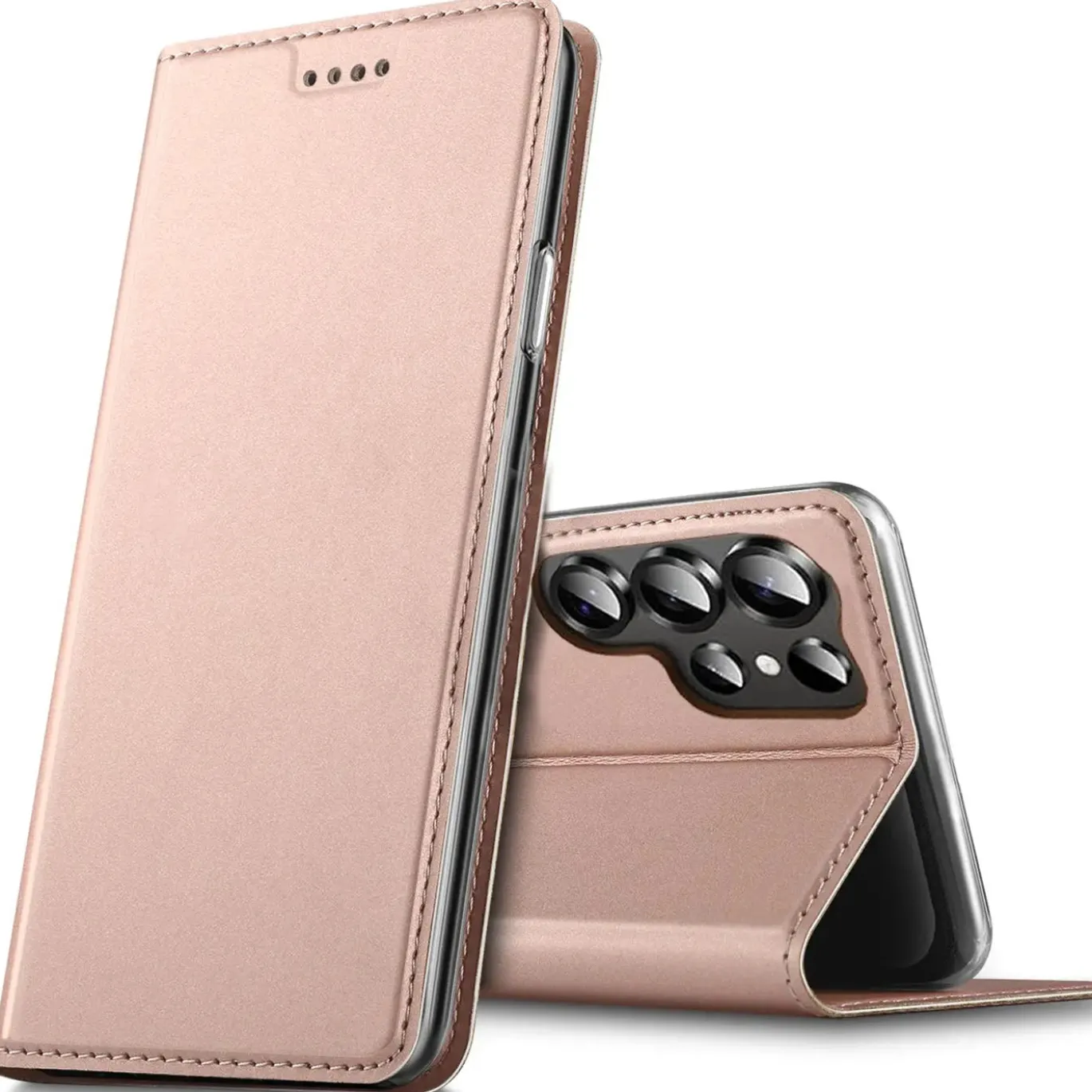 Flip-Klapphülle für Samsung Galaxy S26 Ultra - Case mit Kartenfach & Aufstellfunktion