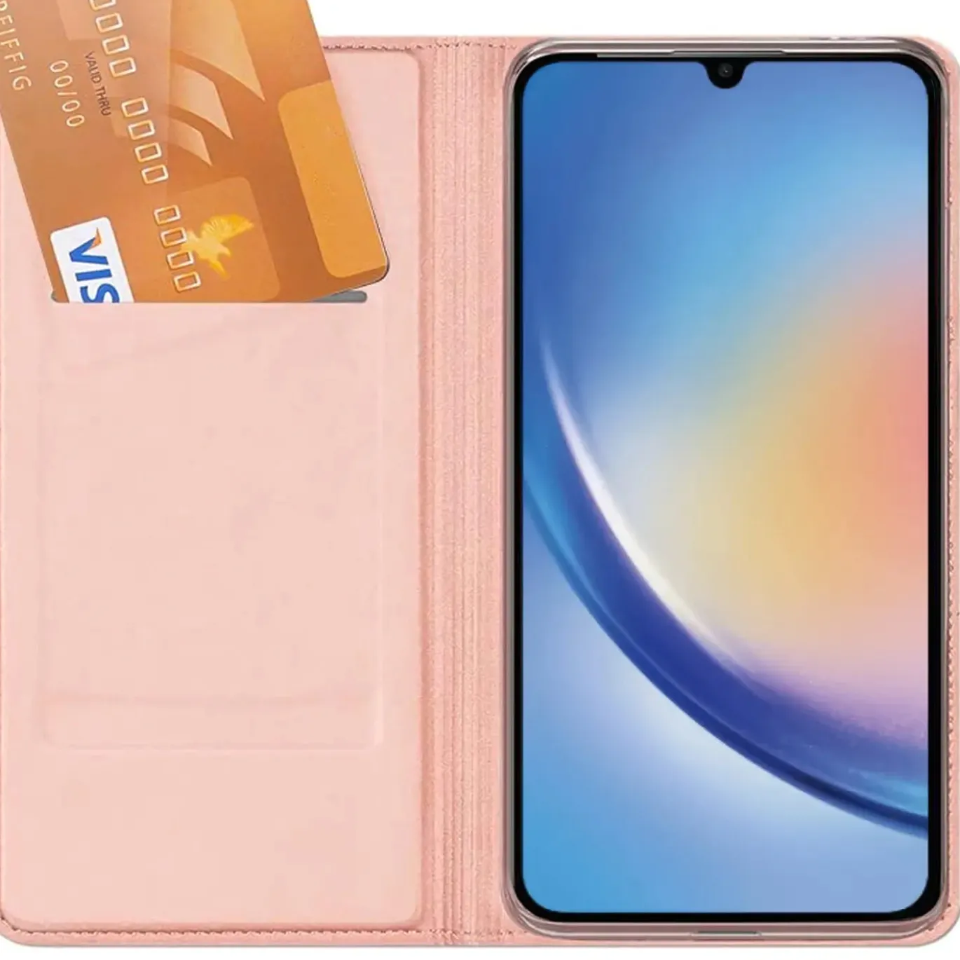 Flip-Klapphülle für Samsung Galaxy A57 5G - Case mit Kartenfach & Aufstellfunktion