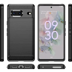 Google Pixel 7 - Carbon Case Hülle, stoßfest