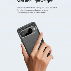 Google Pixel 10 - Carbon Case Hülle, stoßfest