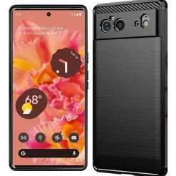 Google Pixel 6 - Carbon Case Hülle, stoßfest