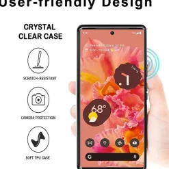 Google Pixel 6 - Carbon Case Hülle, stoßfest