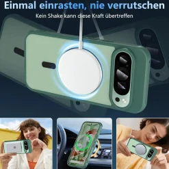 Google Pixel 10 - Farbige MagSafe Hülle mit Kameraschutz