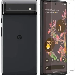 Google Pixel 6 - 9H Displayschutzfolie 2x Display & Kamera
