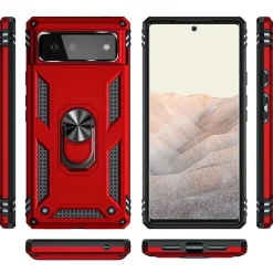 Google Pixel 6 - Outdoor Hardcase mit Ringhalter