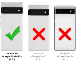 Google Pixel 6 Pro - Booklet Case mit Magnetverschluss