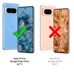 Google Pixel 8 Pro - Booklet Case mit Magnetverschluss