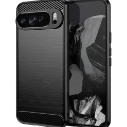 Google Pixel 9 Pro - Carbon Case Hülle, stoßfest