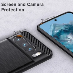 Google Pixel 8 Pro - Carbon Case Hülle, stoßfest