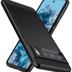 Google Pixel 8 Pro - Carbon Case Hülle, stoßfest