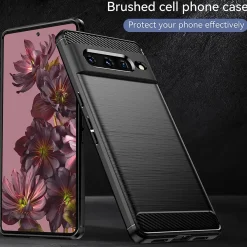 Google Pixel 7 Pro - Carbon Case Hülle, stoßfest