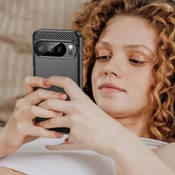 Google Pixel 10 Pro - Carbon Case Hülle, stoßfest