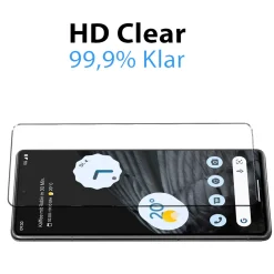 Google Pixel 7 Pro - 9H Displayschutzfolie 2x Display & Kamera