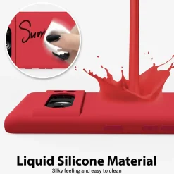 Google Pixel 8 Pro - Silikon Case mit Mikrofaser-Innenseite