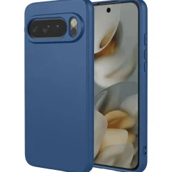 Google Pixel 10 Pro - Silikon Case mit Mikrofaser-Innenseite