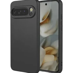 Google Pixel 10 Pro - Silikon Case mit Mikrofaser-Innenseite
