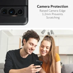 Google Pixel 8 Pro - Slim Silikon Backcover Schwarz
