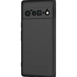 Google Pixel 6 Pro - Slim Silikon Backcover Schwarz