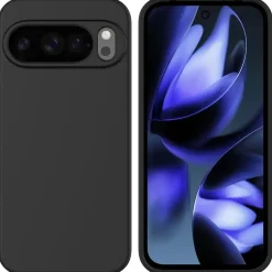 Google Pixel 10 Pro - Slim Silikon Backcover Schwarz