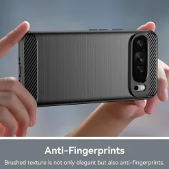 Google Pixel 9 Pro XL - Carbon Case Hülle, stoßfest