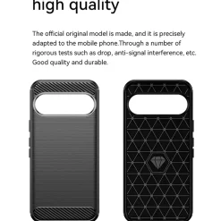 Google Pixel 10 Pro XL - Carbon Case Hülle, stoßfest